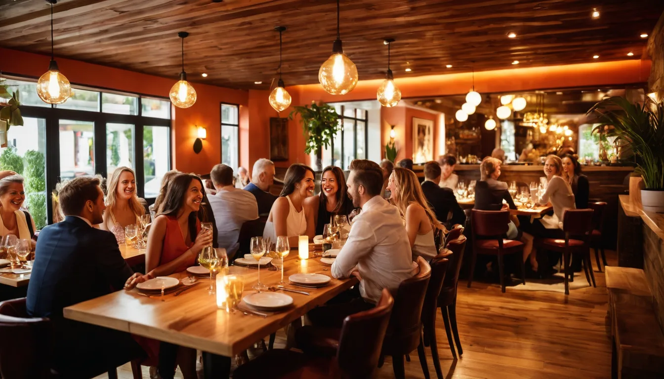 AI phone front desk answering a restaurant call