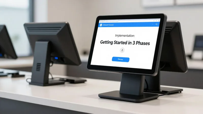 Implementation: Getting Started in 3 Phases - AI Demand Forecasting for Restaurants: Predict Sales and Cut Waste — KwickOS