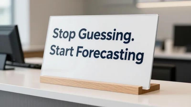 Stop Guessing. Start Forecasting. - AI Demand Forecasting for Restaurants: Predict Sales and Cut Waste — KwickOS