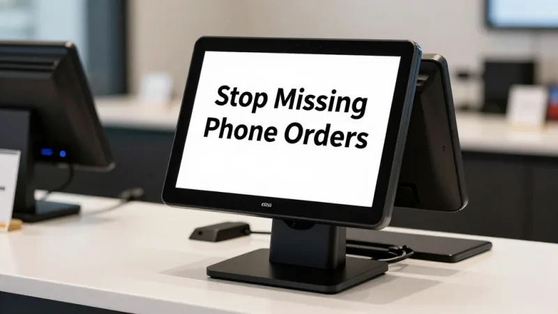 Stop Missing Phone Orders - AI Voice Ordering for Restaurants: Automate Phone Orders 24/7 — KwickOS