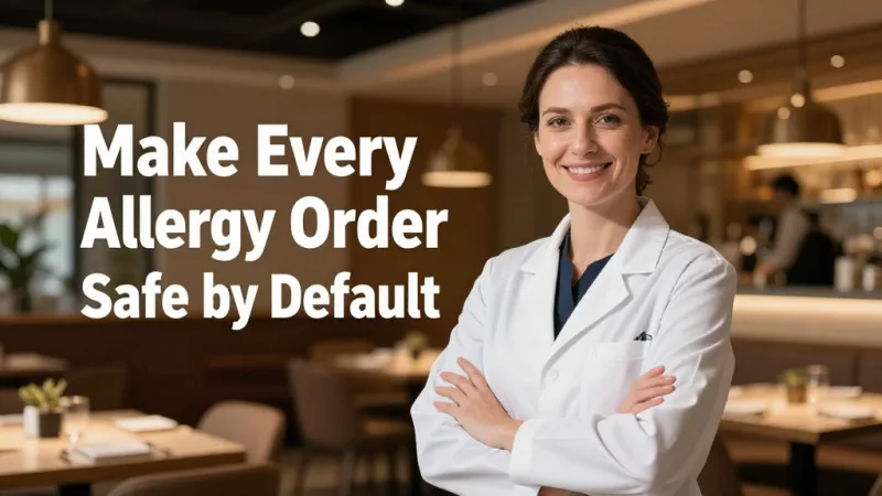 Make Every Allergy Order Safe by Default - Allergen Management for Restaurants: Protect Customers and Your Business — KwickOS
