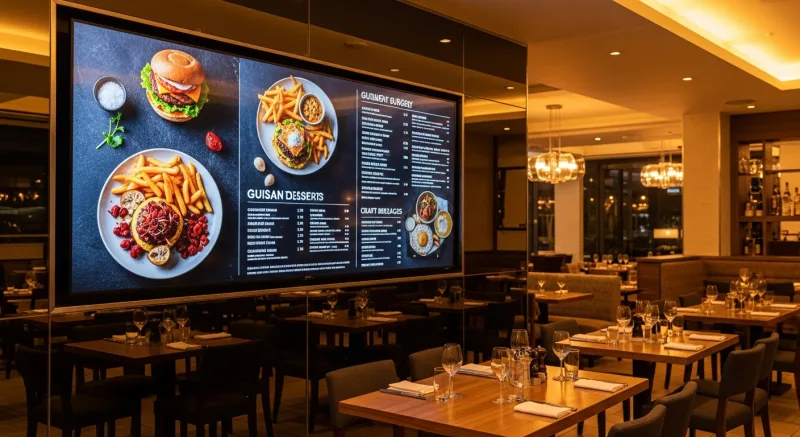 Tool #6: Digital Menu Boards - Best All-in-One POS for Coffee Shops: The Tech Stack Audit — KwickOS