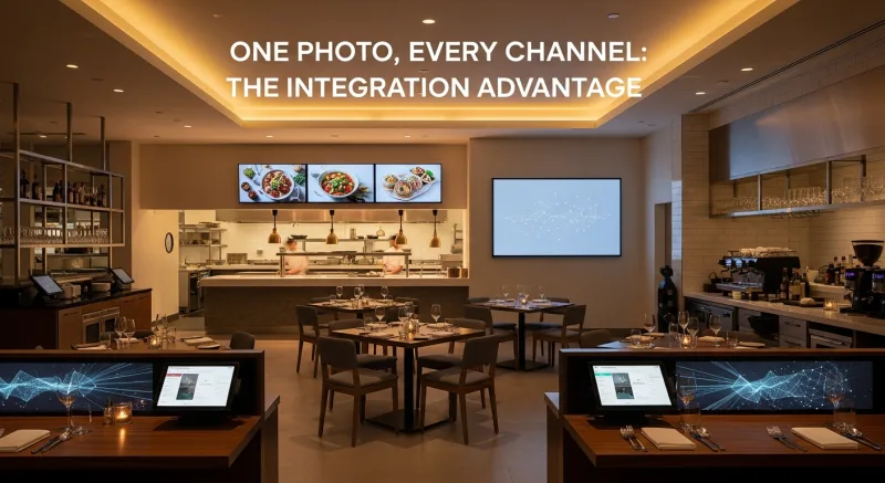 One Photo, Every Channel: The Integration Advantage - Menu Photos That Sell: How KwickPhoto Turns Every Dish Into a Reven...