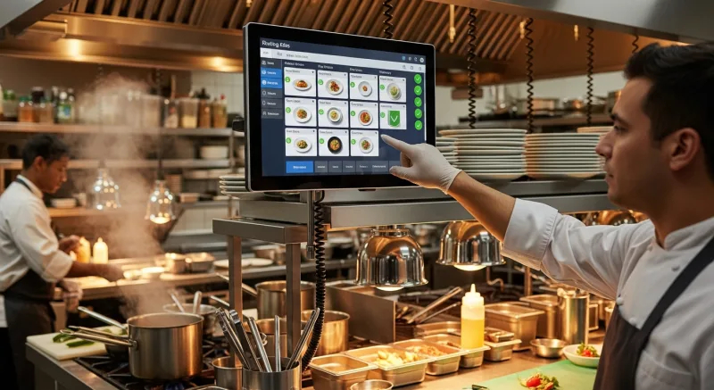 Station Routing: The Right Items to the Right Screen - Kitchen Display Systems: From Ticket Chaos to Perfect Timing — KwickOS