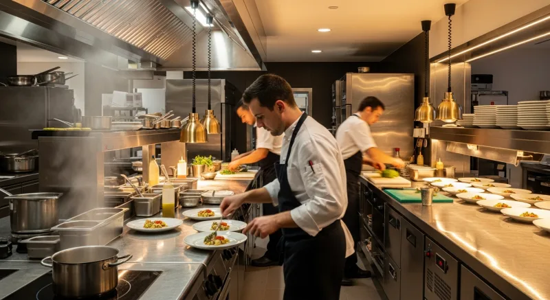 North End Kitchens: 150 Square Feet of Controlled Chaos - Clam Chowder, Cobblestones, and Cloud Outages: Why Boston Restaurants Need a Smarter POS — KwickOS