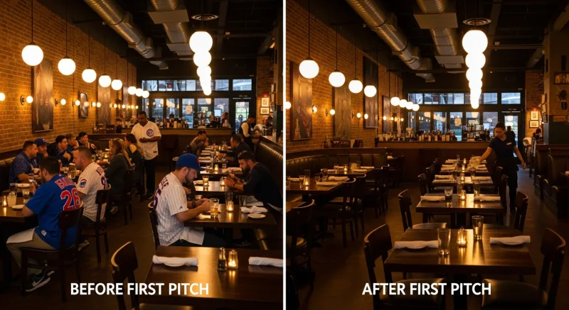 Wrigleyville Before and After First Pitch - Deep-Dish, Polar Vortex, and POS Failures: A Chicago Restaurant Sur...