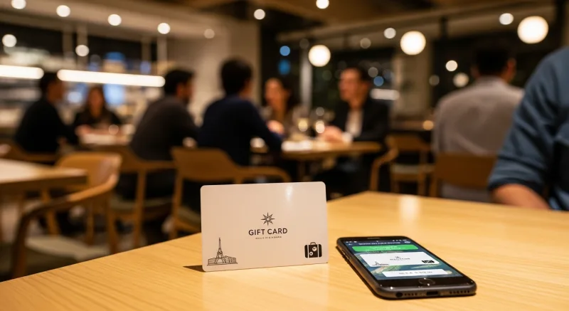 Gift Cards: Tourism Meets Local Loyalty - River Walk Restaurants Process $900K/Year in Tourist Cards. Your PO...