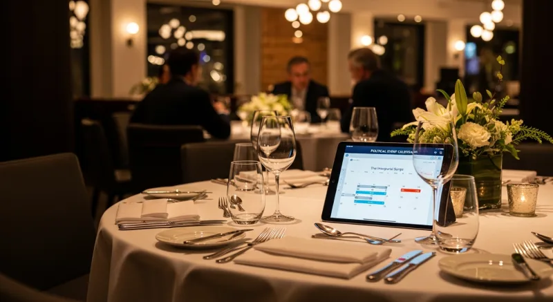 The Inaugural Surge and Political Event Calendar - Power Lunches, Embassy Row, and Little Ethiopia: The POS Technology...