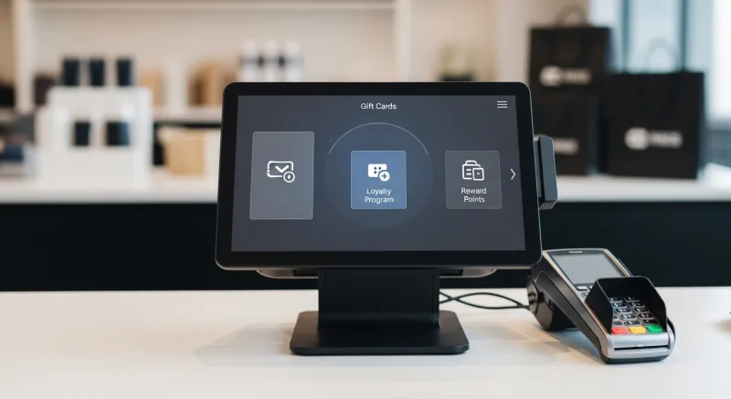 The OS Advantage: Gift Cards, Loyalty & Points Built Into the Core - Best Restaurant Operating System in San Antonio (2026) &mdash; KwickOS