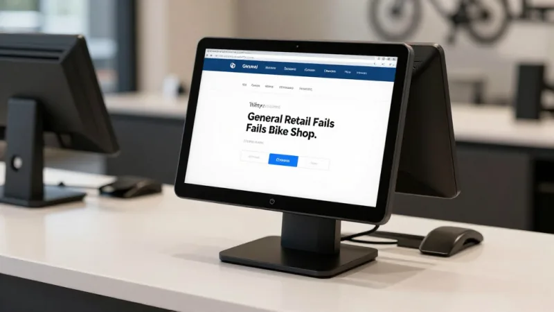 Why a General Retail POS Fails a Bike Shop - Bike Shop POS: Rental Fleet, Service Tickets, and E-Bike Sales — KwickOS
