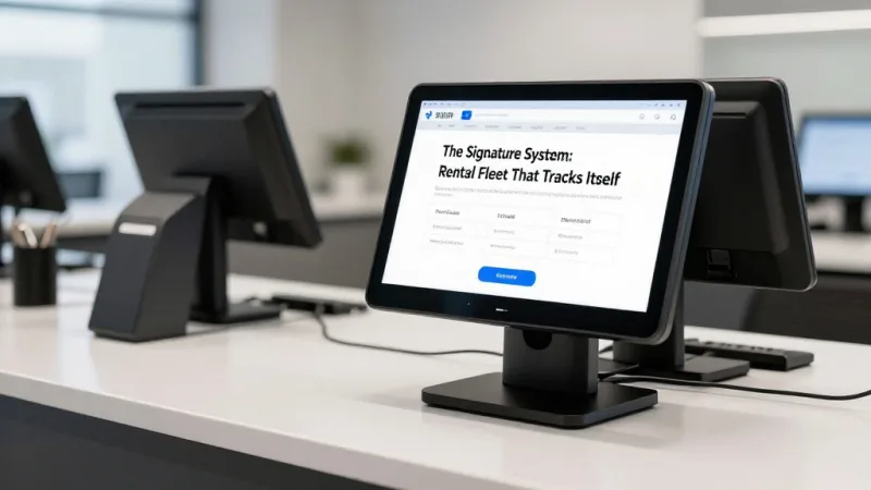 The Signature System: A Rental Fleet That Tracks Itself - Bike Shop POS: Rental Fleet, Service Tickets, and E-Bike Sales — KwickOS