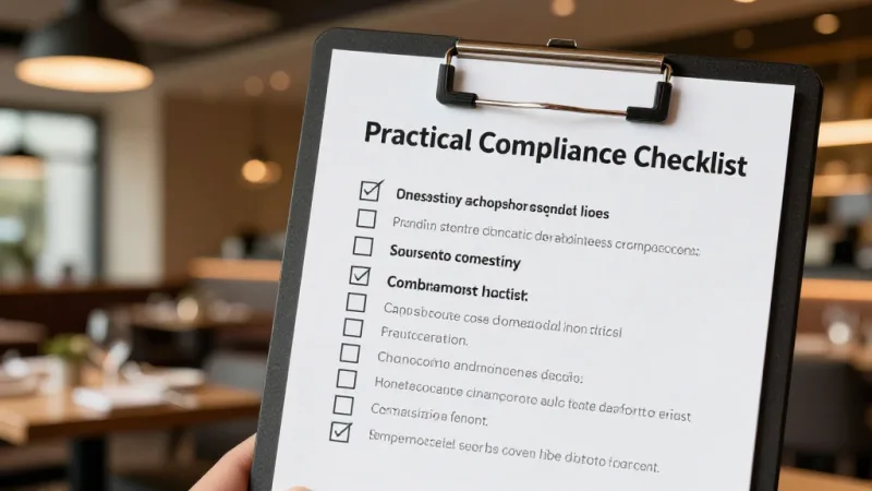 A Practical Compliance Checklist - Calorie Menu Labeling: FDA Requirements and POS Integration — KwickOS
