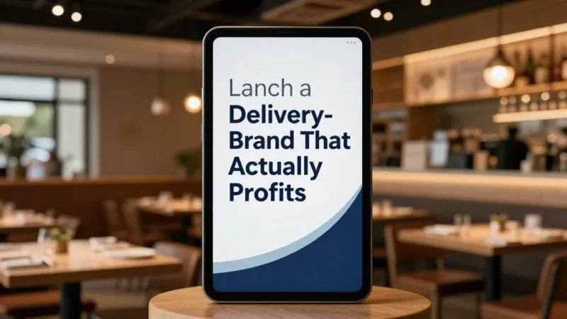 Launch a Delivery-Only Brand That Actually Profits - Cloud Kitchen Shared Spaces: Start a Restaurant for $5,000 — KwickOS