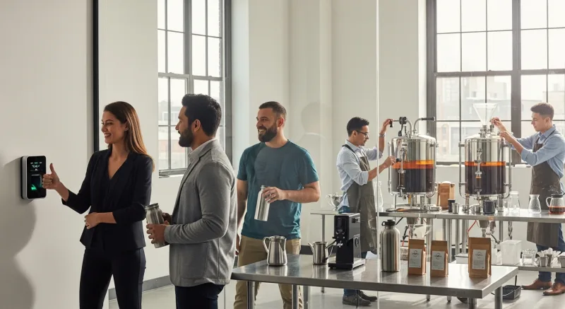 Fingerprint Clock-In and Cold Brew Production - Cold Brew & Nitro Coffee Profit Guide: Highest-Margin Items on Your Menu — KwickOS