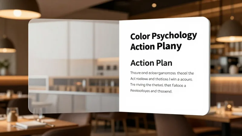 Your Color Psychology Action Plan - Color Psychology in Restaurant Marketing: Colors That Drive Sales — KwickOS