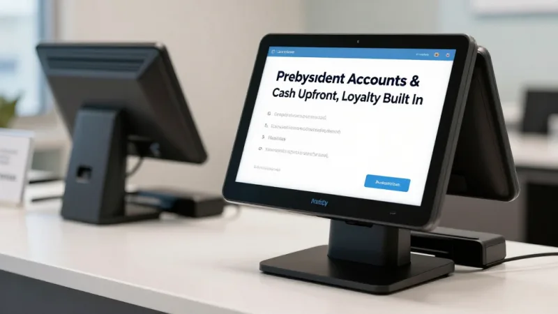 Prepaid Accounts & Drop-In Care: Cash Up Front, Loyalty Built In - Daycare & Childcare POS: Recurring Tuition Billing and Attendance — KwickOS