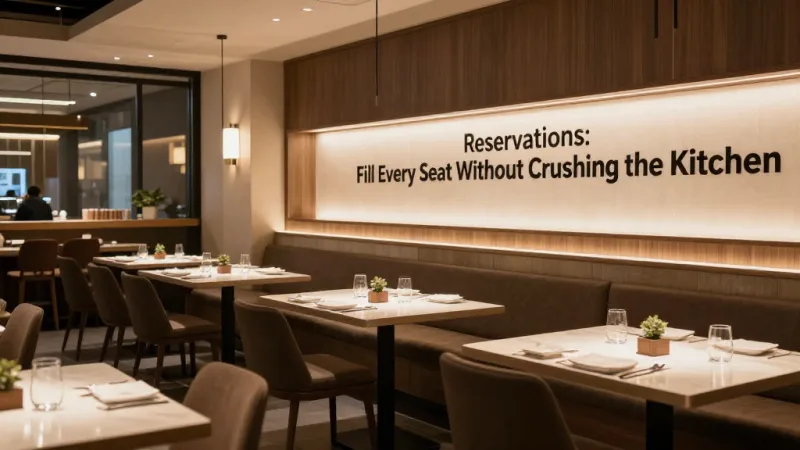 Reservations: Fill Every Seat Without Crushing the Kitchen - Easter Brunch: The Highest-Revenue Brunch of the Year — KwickOS