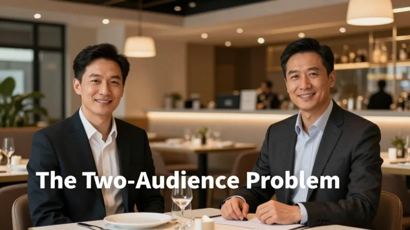 The Two-Audience Problem, Defined - Ethnic Restaurant Marketing: Reach Heritage and Crossover Diners — KwickOS