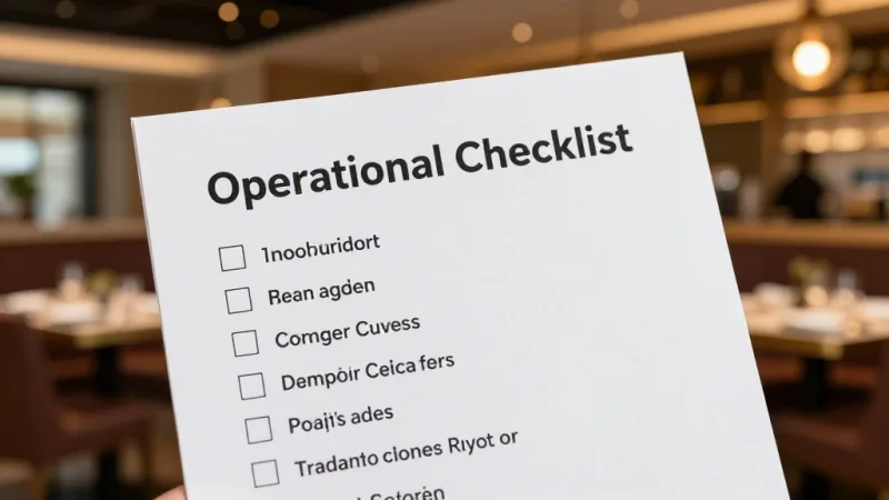 Operational Checklist - Father's Day Restaurant Promotions: Steakhouse to Sports Bar Strategies — KwickOS