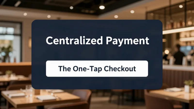 Centralized Payment: The One-Tap Checkout Question - Food Court POS: Shared Space, Shared Challenges, Smart Solutions — KwickOS