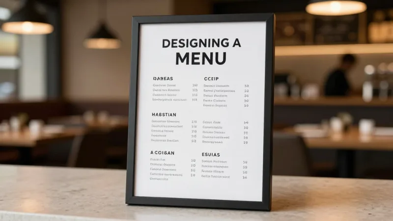 Designing a Menu That Wins in a Stall - Food Hall Vendor Guide: How to Run a Profitable Stall — KwickOS