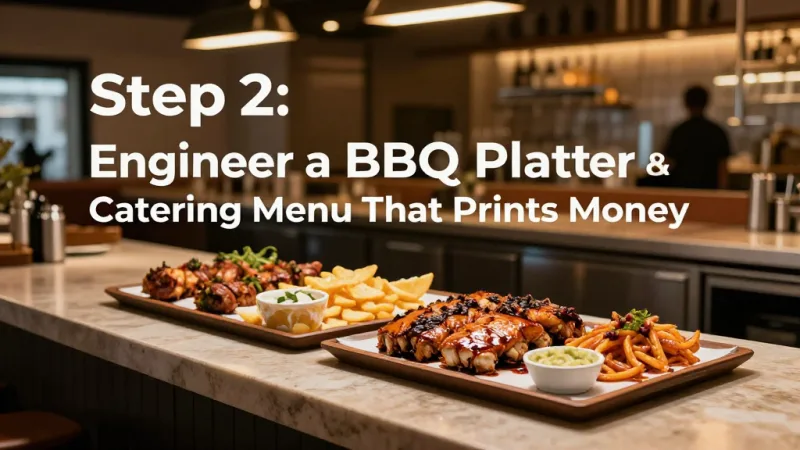 Step 2: Engineer a BBQ Platter and Catering Menu That Prints Money - 4th of July Restaurant Guide: BBQ, Catering & Patriotic Promotions — KwickOS