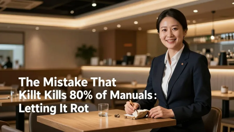 The Mistake That Kills 80% of Manuals: Letting It Rot - Franchise Operations Manual: The 200-Page Document Worth $2M — KwickOS