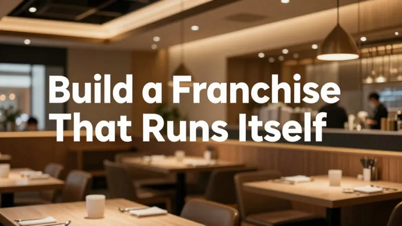 Build a Franchise That Runs Itself - Franchise Operations Manual: The 200-Page Document Worth $2M — KwickOS