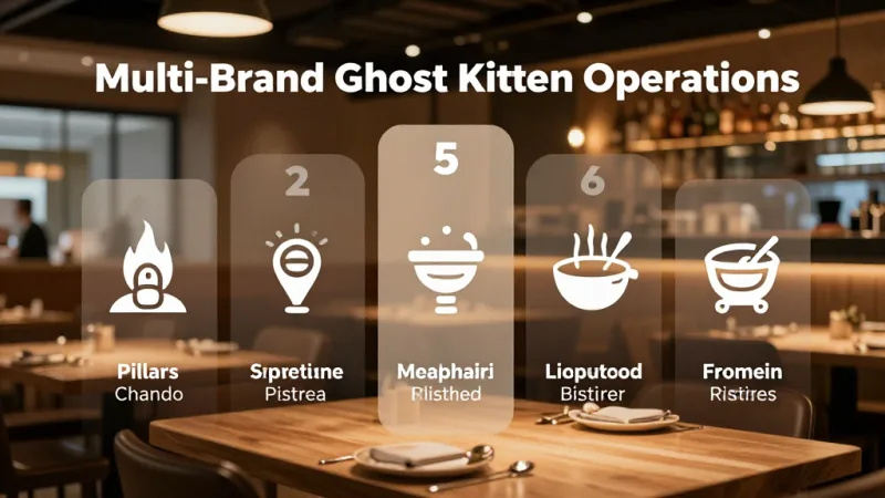 The 5 Pillars of Multi-Brand Ghost Kitchen Operations - Ghost Kitchen Multi-Brand: Run 5 Brands From 1 Kitchen — KwickOS
