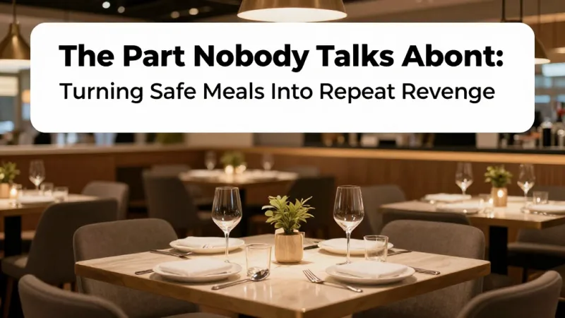 The Part Nobody Talks About: Turning Safe Meals Into Repeat Revenue - Gluten-Free Menu: Capture the $7.5B Market Safely — KwickOS