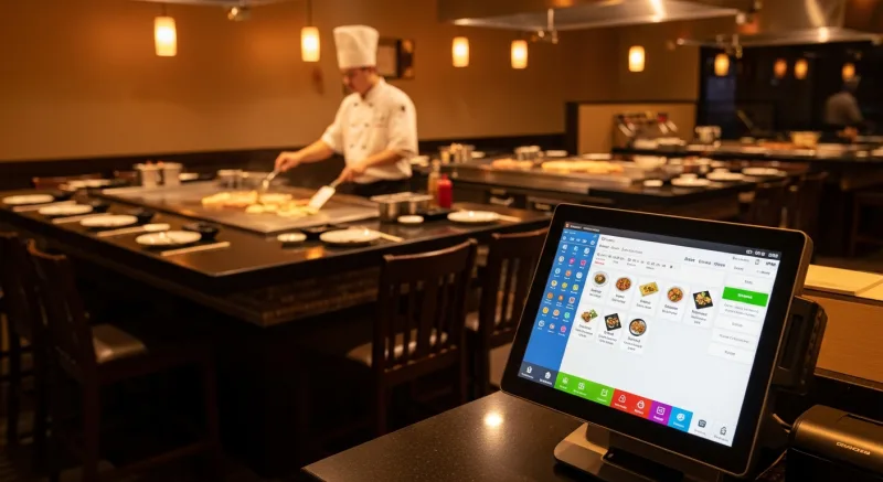 What to Look for in a Hibachi (or Any Multi-Station) POS - One Restaurant, Four Kitchen Stations, Four Different POS Displays:...