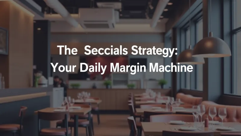 The Specials Strategy: Your Daily Margin Machine - Italian Restaurant Menu Design: Tradition Meets Profit — KwickOS