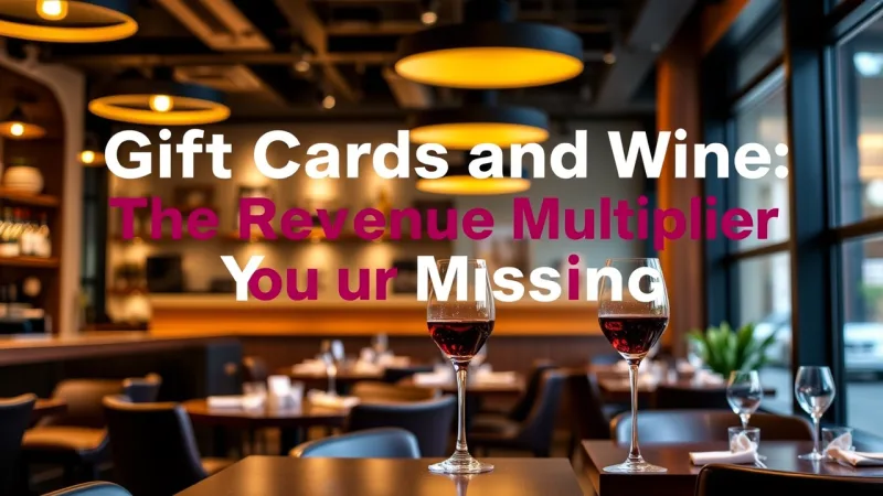 Gift Cards and Wine: The Revenue Multiplier You're Missing - Italian Wine by the Glass: Double Your Wine Revenue Overnight — KwickOS