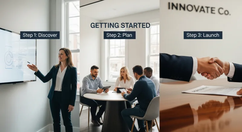 Getting Started: 3 Steps - KwickOS + AI Video: Create Professional Promotional Videos in Minutes — KwickOS