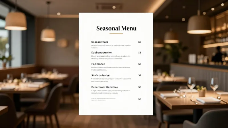 Seasonal Menu Optimization - Memorial Day to Labor Day: Your Restaurant&rsquo;s Summer Revenue Playbook &mdash; KwickOS