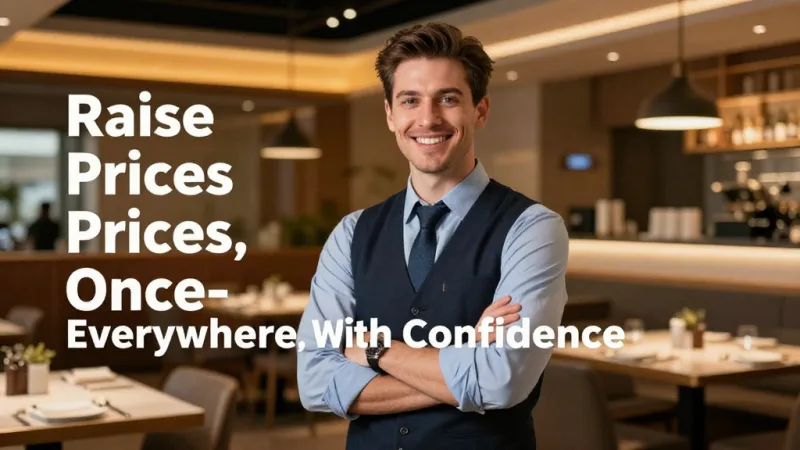 Raise Prices Once, Everywhere, With Confidence - How to Raise Menu Prices Without Losing Customers — KwickOS
