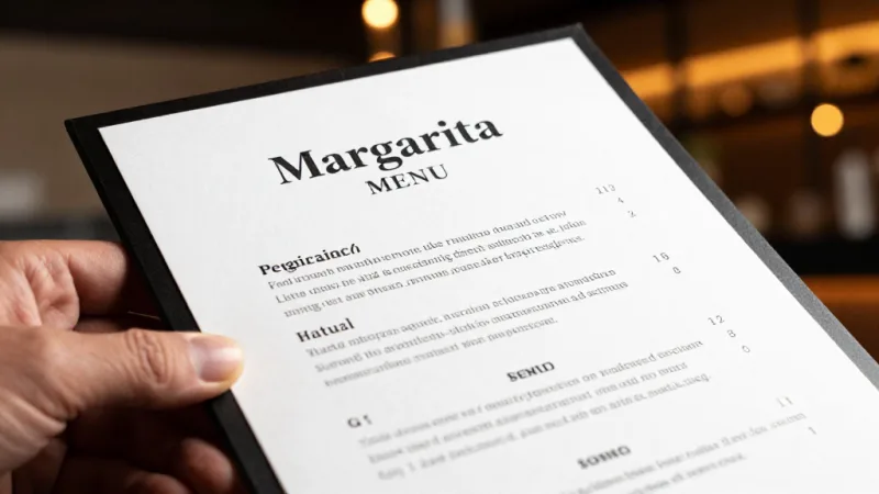 The Margarita Menu: Your Highest-Margin Page - Mexican Restaurant POS: Tacos, Combos & Fast Customization — KwickOS