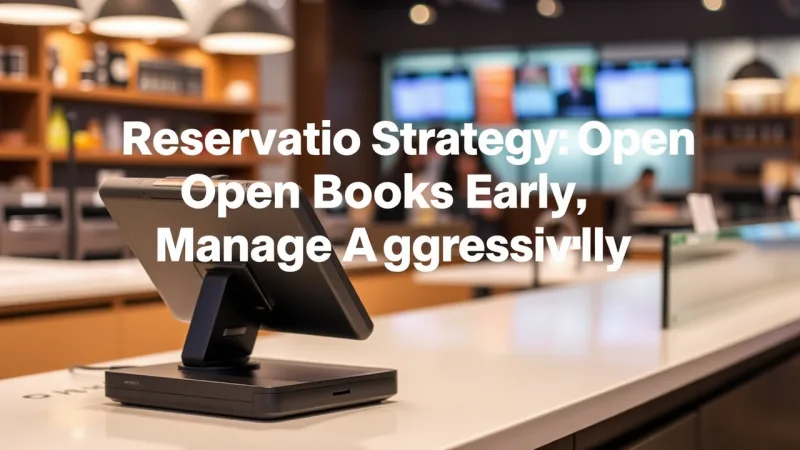 Reservation Strategy: Open Books Early, Manage Aggressively - Mother&rsquo;s Day Restaurant Playbook: The Biggest Dining Day of the Year &mdash; KwickOS