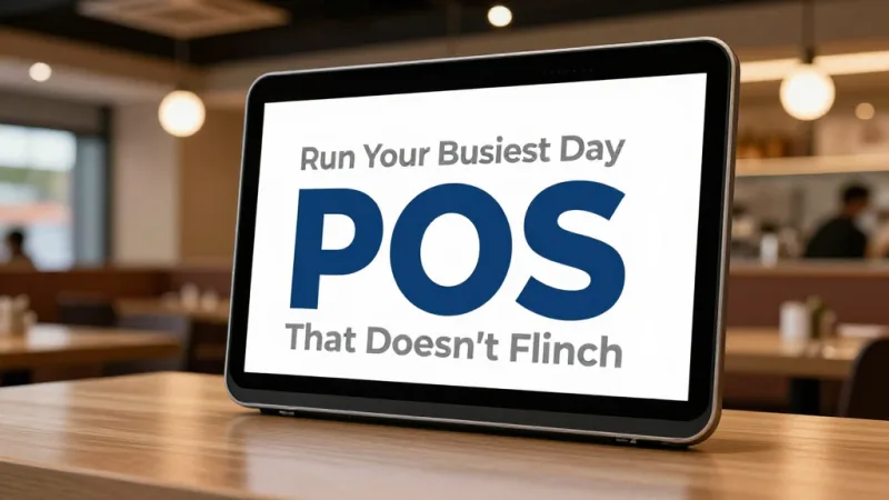 Run Your Busiest Day on a POS That Doesn't Flinch - Mother's Day: The #1 Dining-Out Day in America — KwickOS