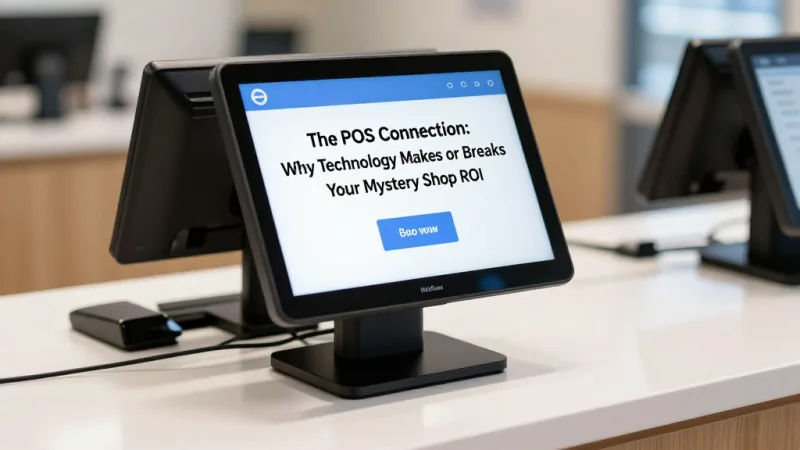 The POS Connection: Why Technology Makes or Breaks Your Mystery Shop ROI - Mystery Shopper Programs for Restaurants: Setup, Scoring, and Staff Improvement — KwickOS