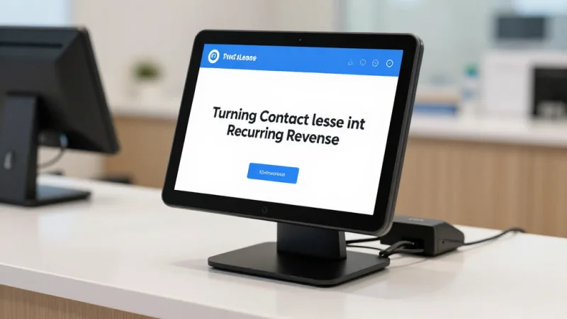 Turning Contact Lenses Into Recurring Revenue - Optical & Eyewear Shop POS: Vision Insurance, Lab Orders & Reorders — KwickOS
