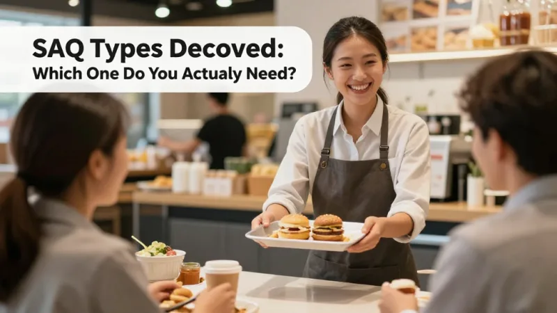 SAQ Types Decoded: Which One Do You Actually Need? - PCI Compliance for Small Business: SAQ Guide, Costs & Checklist — KwickOS