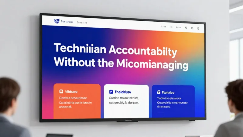 Technician Accountability Without the Micromanaging - Phone Repair Shop POS: Repair Tickets, Parts, and Trade-Ins — KwickOS