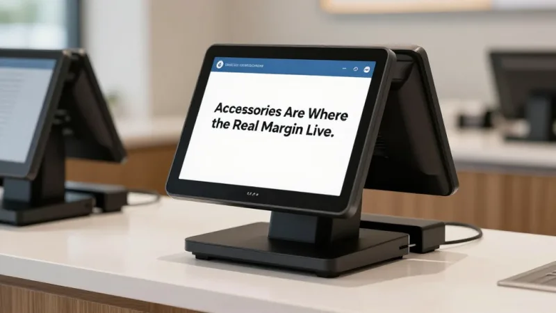 Accessories Are Where the Real Margin Lives - Phone Repair Shop POS: Repair Tickets, Parts, and Trade-Ins — KwickOS