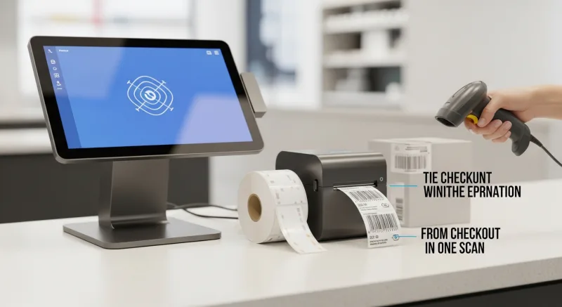 Label Printing: From Counter to Checkout in One Scan - POS Scale Integration: Weigh-and-Price for Deli, Butcher, and Grocery — KwickOS
