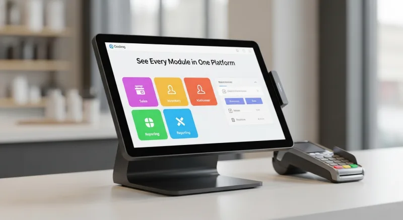 See Every Module in One Platform - POS Integrations: What Your System Should Connect To in 2026 — KwickOS