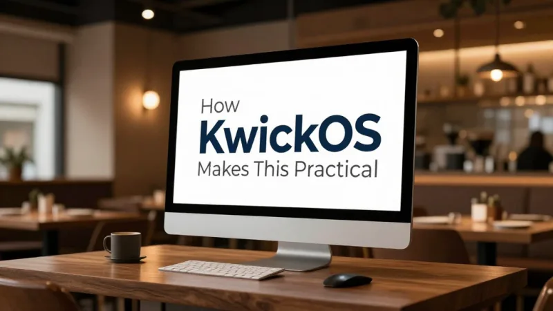 How KwickOS Makes This Practical - Predictive Analytics: Use Last Year's Data to Plan Next Week — KwickOS