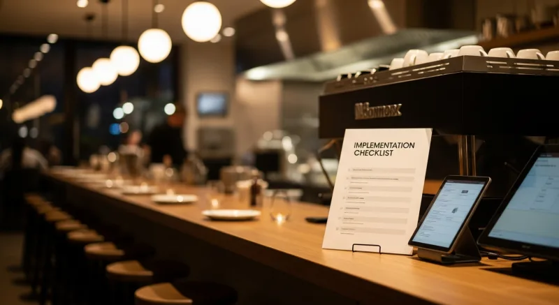 Implementation Checklist - QR Code Payments: Setup, Security, and Customer Experience — KwickOS