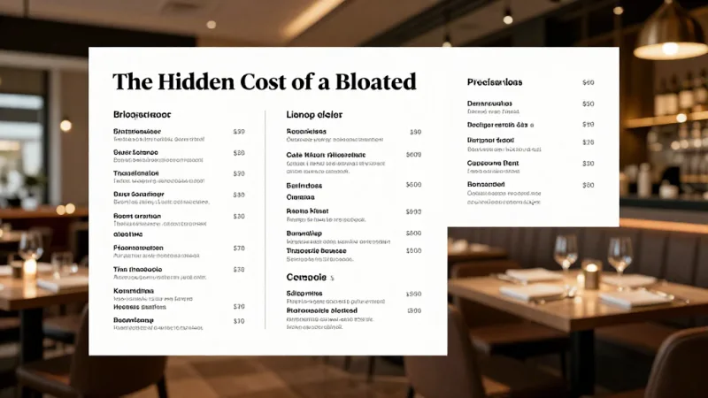 QSR Menu Simplification: Why Fewer Items Mean More Profit