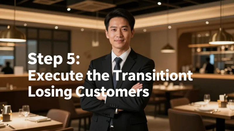 Step 5: Execute the Transition Without Losing Customers - QSR Menu Simplification: Why Fewer Items Mean More Profit — KwickOS